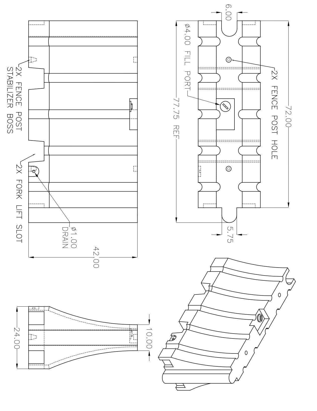 RRM 42x72 Prod Spec Sheet & Drawing
