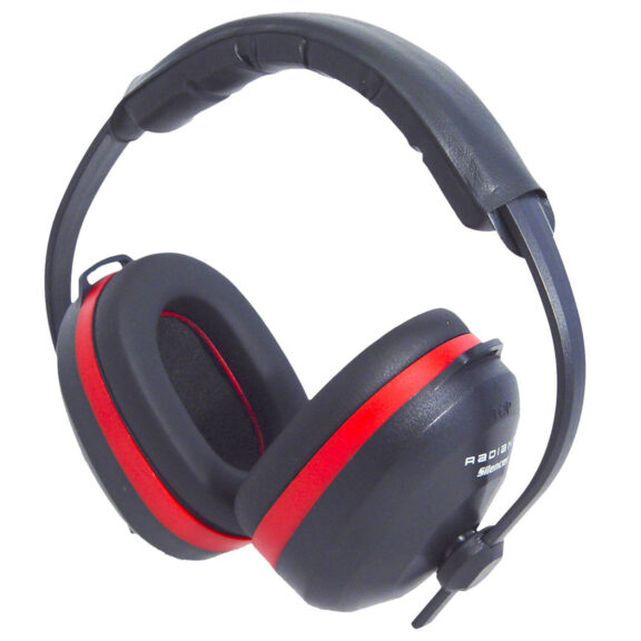 Silencer™ Black & Red Earmuff