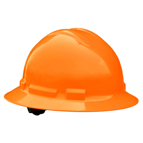 Orange Full Brim Hard Hats