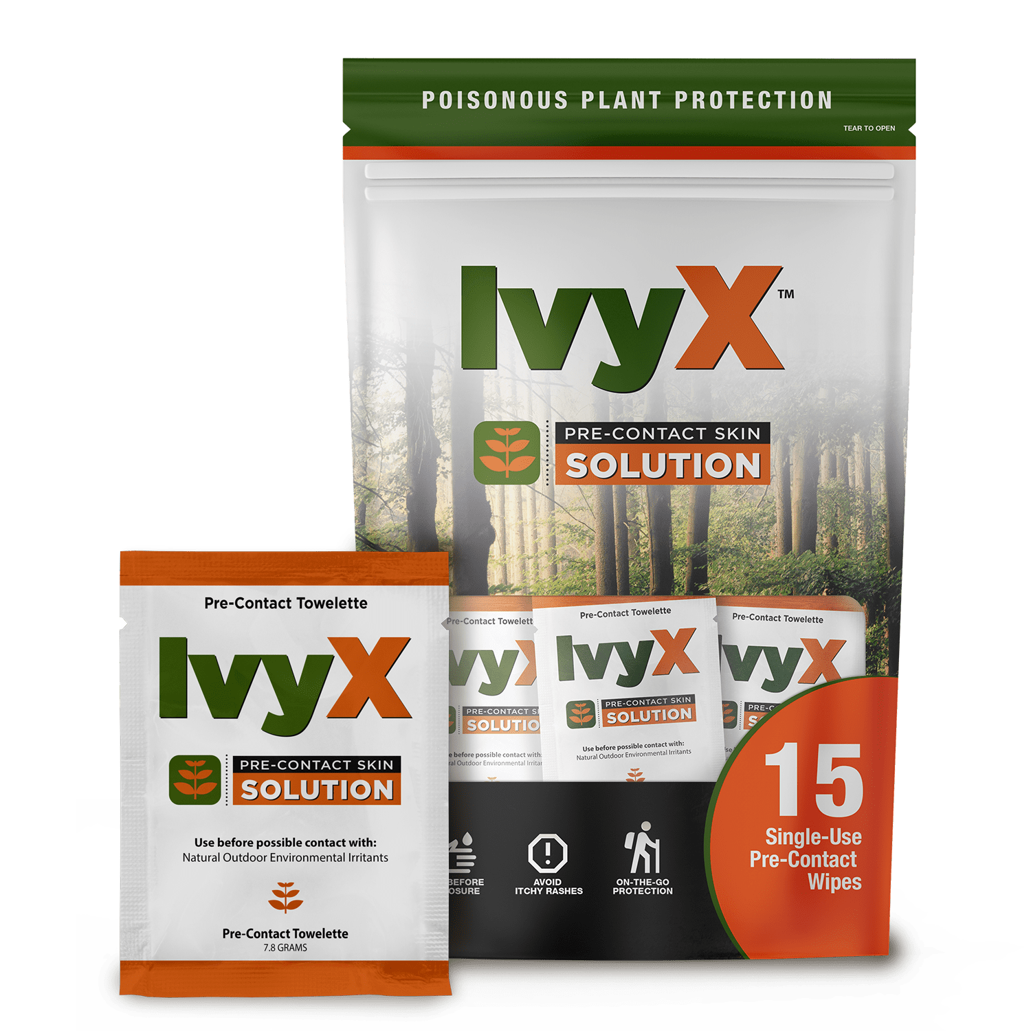 Cortex Ivy X Pre-Contact Towelette _ BAG