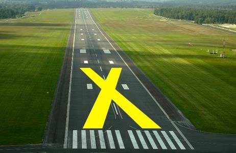 Solar Masters - Airport Runway X Closure Marker