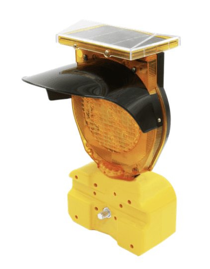 Solar Masters - Type B Solar Light front left_amber Solar Masters - Type B Solar Light front left_amber
