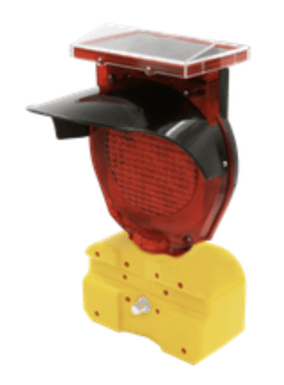 Solar Masters - Type B Solar Light front left_red Solar Masters - Type B Solar Light front left_red