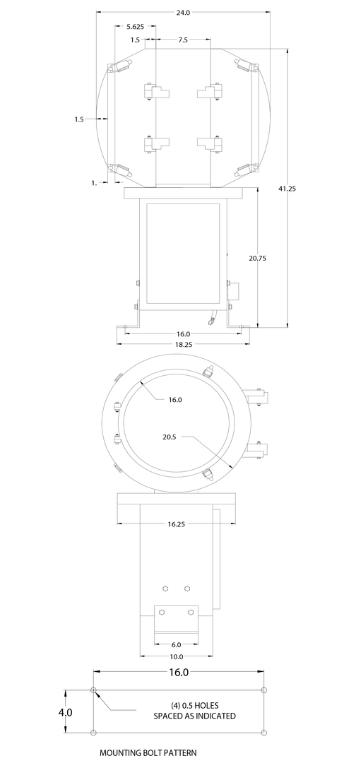 Airport Rotating Beacon L802A HBM 400PS
