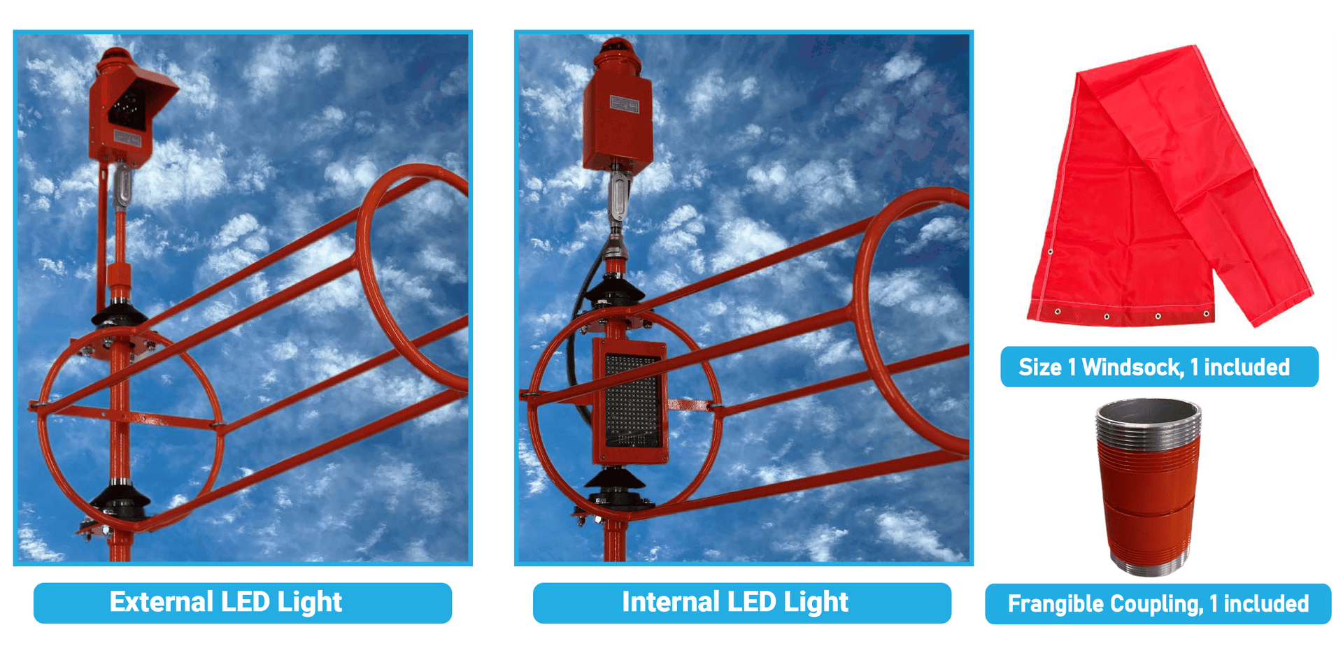 Vertical Wind Cone L-806