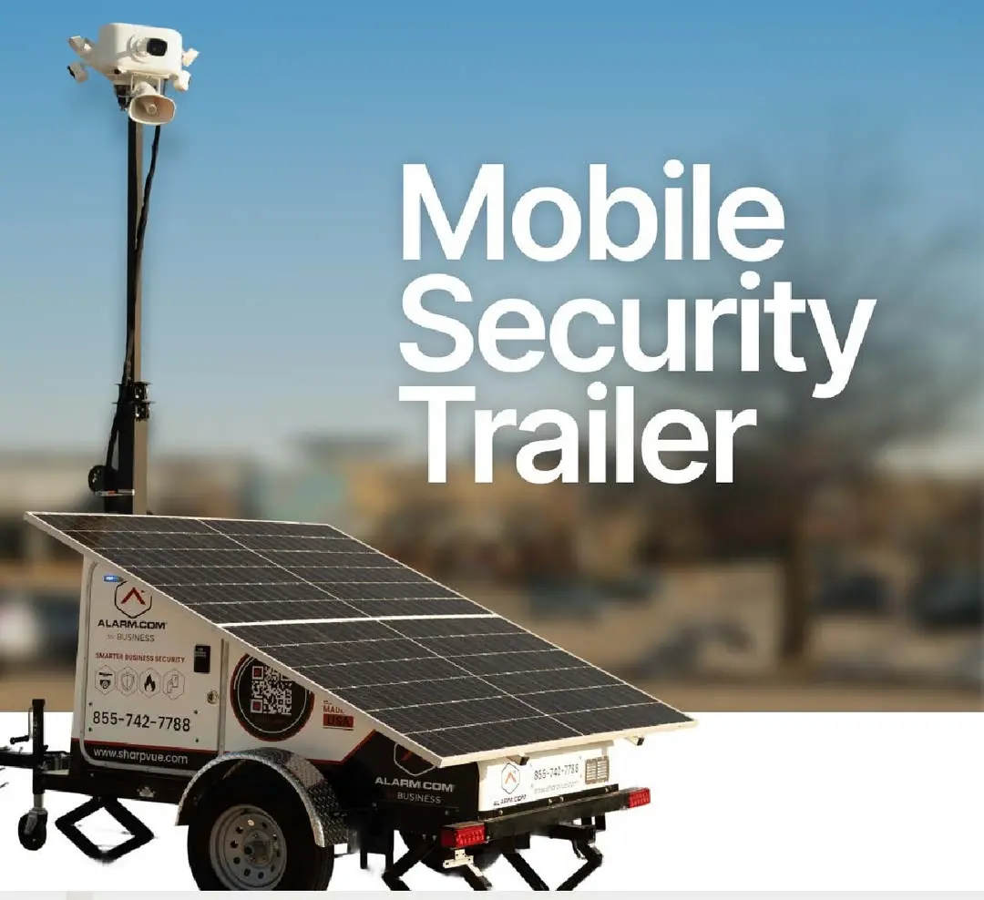 Sharpvue Mobile Security Trailer