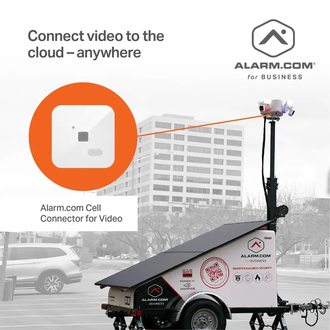 Sharpvue Mobile Security Trailer Side View