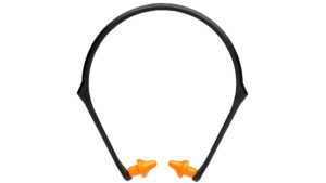 Conical Banded Earplugs - Box of 10 Pairs