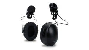 CMFB60 Cap-Mounted Earmuffs for Slotted Full-Brim Hard Hats, 23 NRR