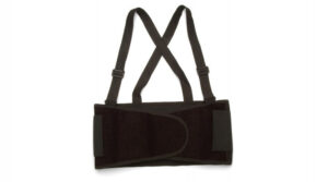 BBS100 Non-Rated Economy Back Support with Suspenders