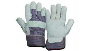 Pyramex GL1001W Select Split Cowhide Leather Palm Safety Gloves