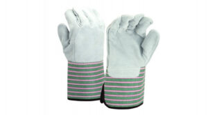 Pyramex GL1005W Full Back Select Split Cowhide Gauntlet Cuff Safety Gloves