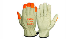 GL2003K Select Cowhide High-Visibility Driver Safety Gloves