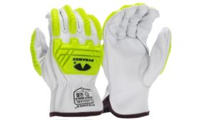 GL3001KB Premium Goatskin Driver Level 2 Impact Safety Gloves