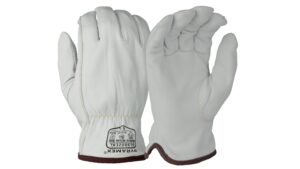 GL3002CK Arc Flash Premium Goatskin Driver Para-Aramid A4 Cut Safety Gloves