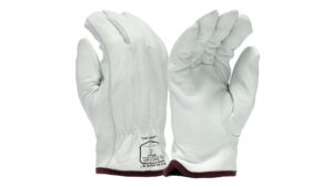 GL3006CKF Insulated Premium Grain Goatskin Driver HPPE A5 Cut Safety Gloves
