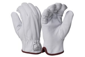 GL3007CKF Premium Insulated Goatskin Driver HPPE A6 Cut Safety Gloves