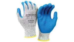 GL501C5 Crinkle Latex A4 Cut Safety Gloves