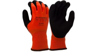 GL505 Insulated Double Dipped Sandy Smooth Latex A2 Cut Safety Gloves