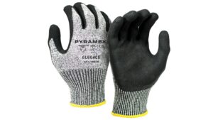 GL604C5 Sandy Nitrile A4 Cut Safety Gloves
