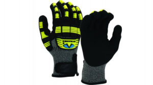 GL610C Sandy Nitrile A6 Cut Level 2 Impact Safety Gloves