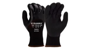 GL611 Insulated Double Dipped Nitrile A2 Cut Safety Gloves