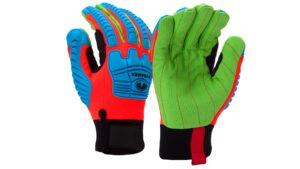 GL804C Insulated Corded Cotton A2 Cut Level 2 Impact Safety Gloves
