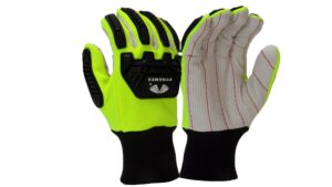 GL808 Corded Cotton A2 Cut Level 2 Impact Safety Gloves