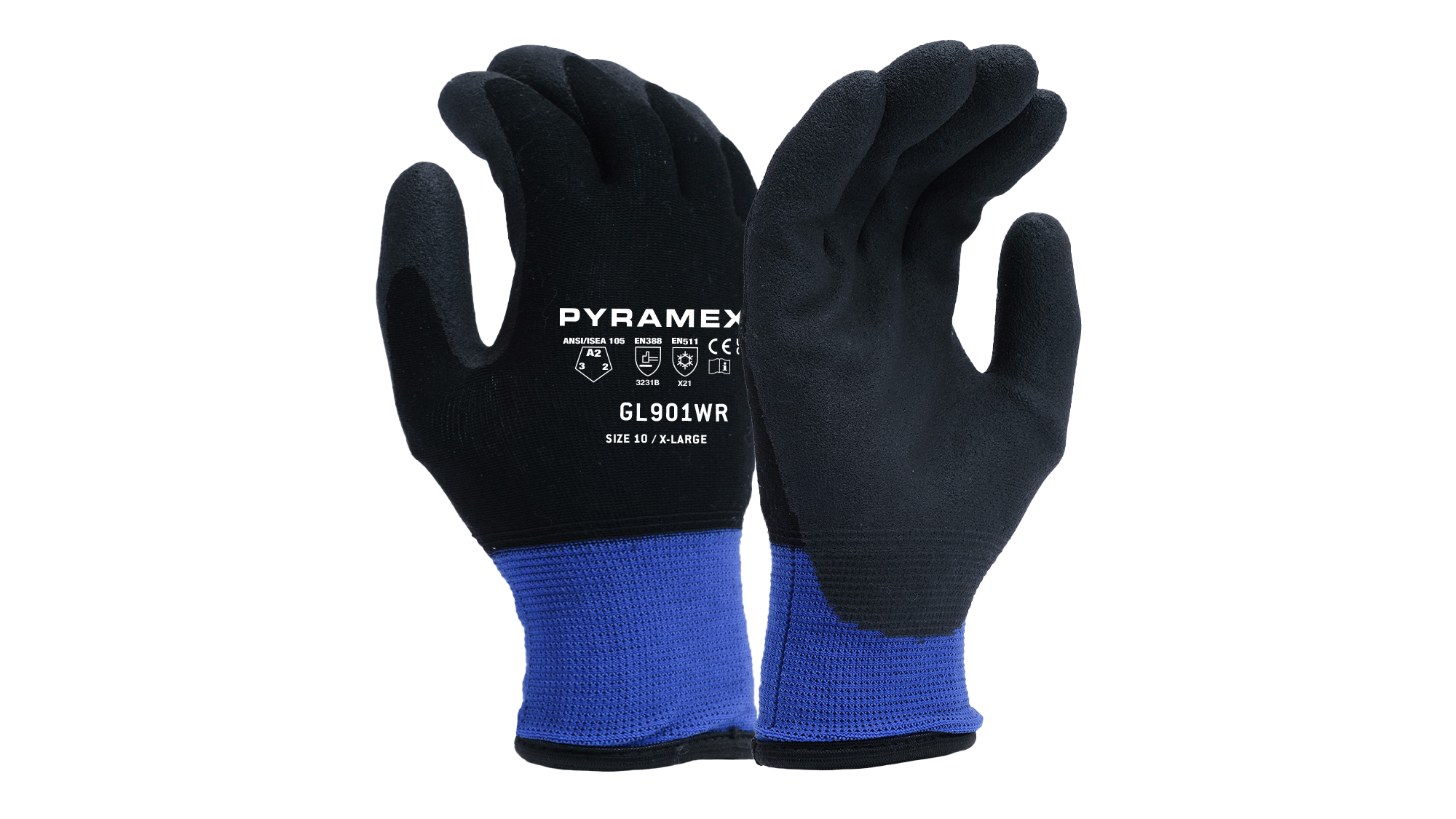 GL901WR Insulated HPT A2 Cut Waterproof Safety Gloves