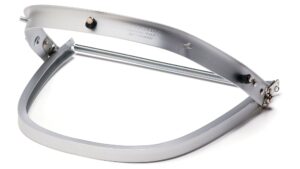 Aluminum Cap Style Hard Hat Face Shield Adapter
