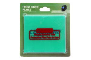 WHAM10 Front Welding Helmet Cover Plates - 5 Pack