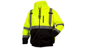 RSZH33 Type R Class 3 Premium Full-Zip Safety Hoodie
