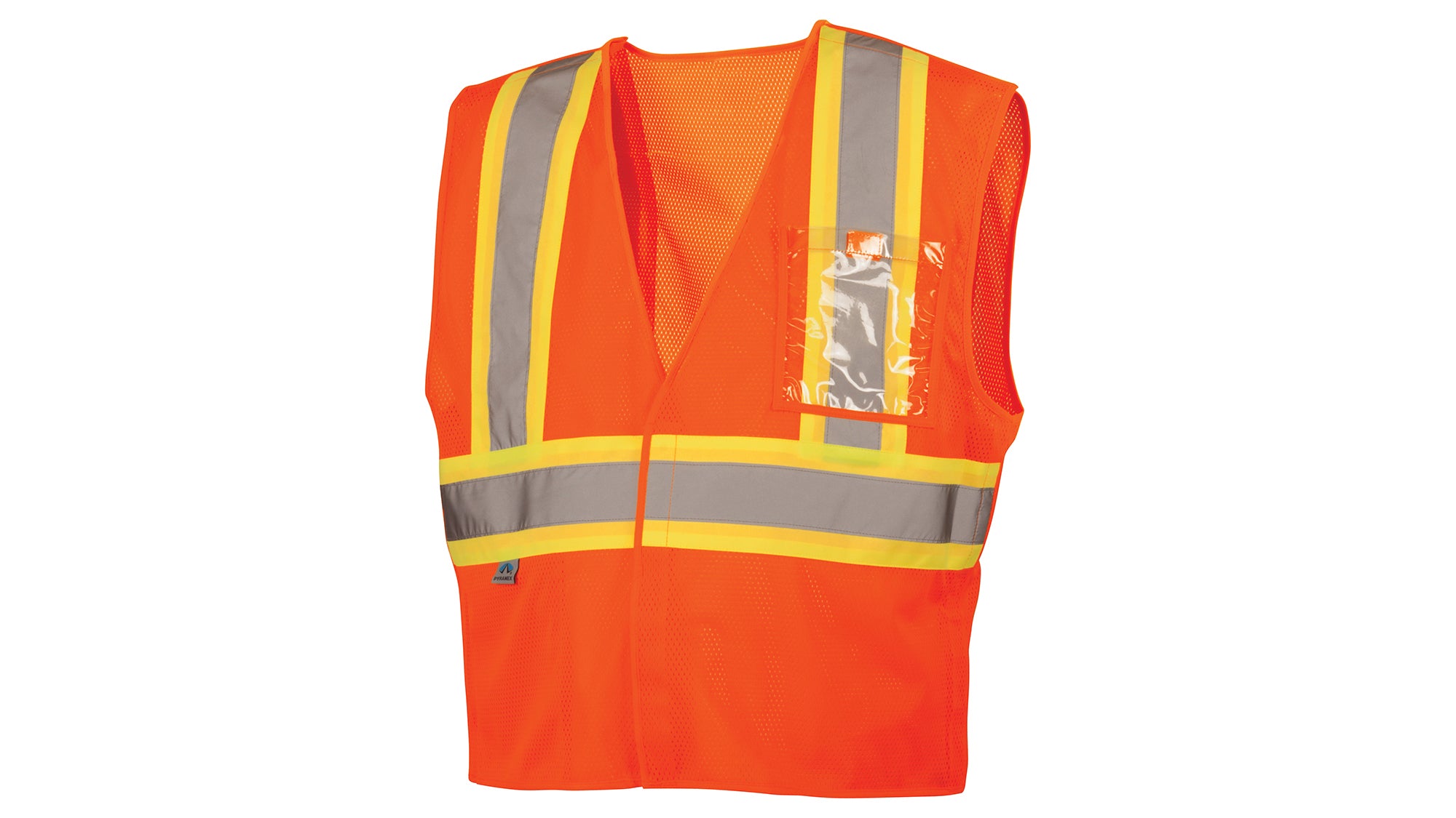 RVHL27 Type R Class 2 Two-Tone Breakaway Mesh Safety Vest - Image 2