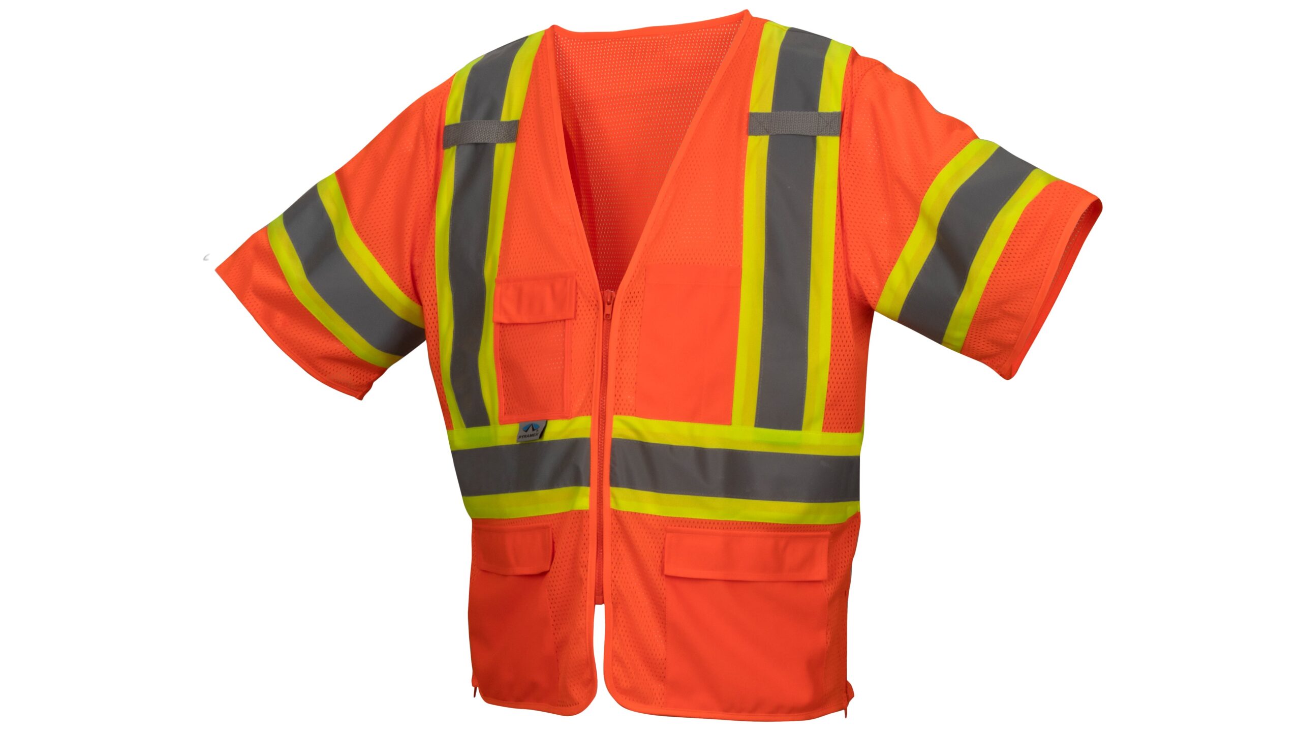 RVZ36 Type R Class 3 Two-Tone Mesh Safety Vest - Image 2