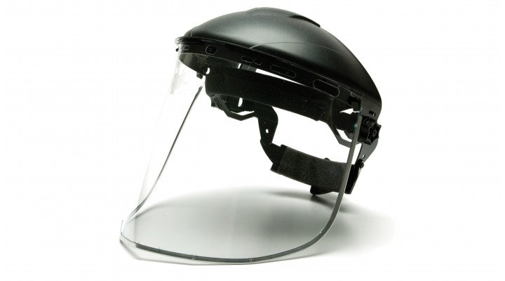 Retail Aluminum-Bound Polycarbonate Face Shield