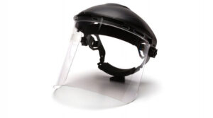 Molded Polycarbonate Face Shield
