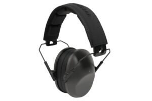 VG90 Series Low-Profile Fold-Away Passive Earmuffs - Retail Clamshell