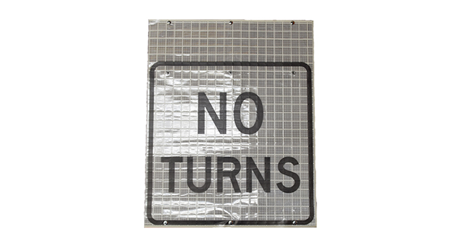 Cone Bar Roll-Up Sign - Image 4