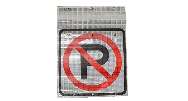 Cone Bar Roll-Up Sign - Image 8