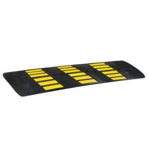 Premium Textured Modular Recycled-Rubber Speed Hump