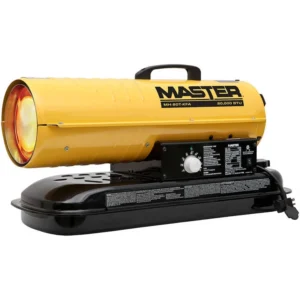 MH-80TBOA-KFA 80,000 BTU Battery-Operated Kerosene/Diesel Forced Air Heater with Thermostat