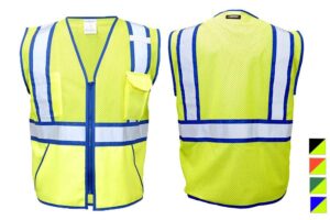 Reflective Color Contrast Class 2 Safety Vest