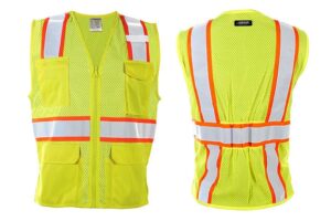 Women's All Mesh Contrast Class 2 Safety Vest