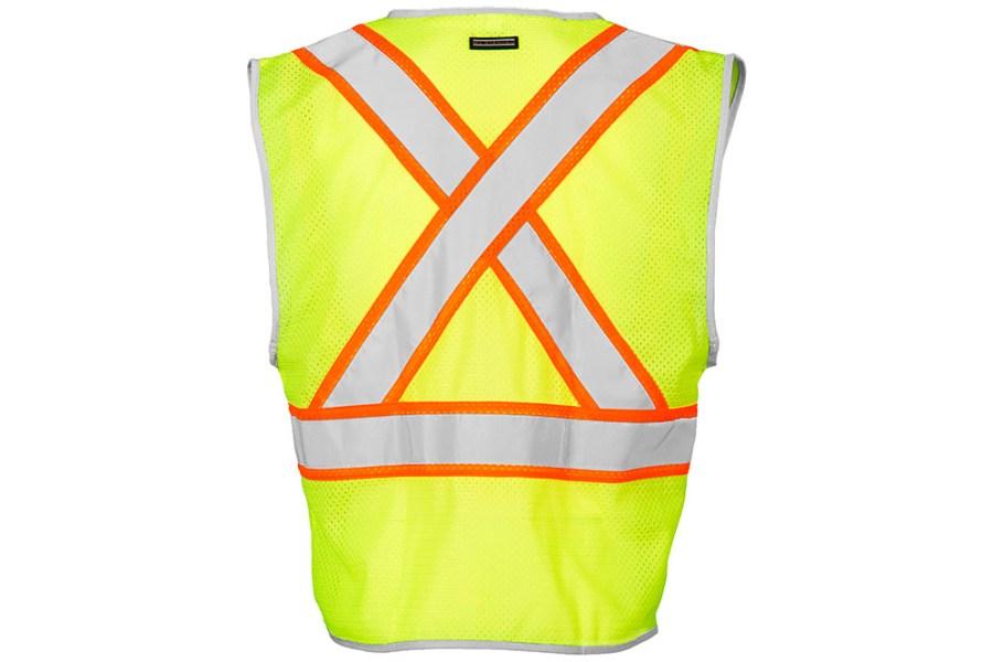 Premium Brilliant Series X Back Dual Compliant Class 2 Safety Vest