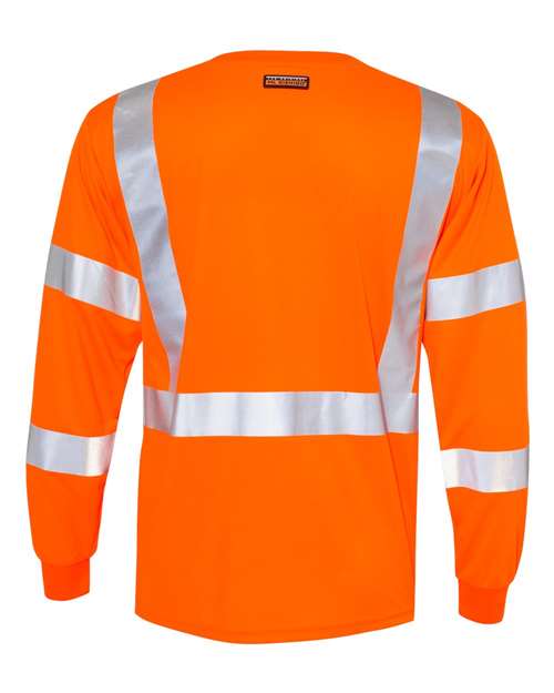 Long Sleeve Class 3 High-Visibility T-Shirt - Image 4