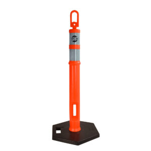 44 in. Reflective Orange Looper Safety Cone - 2 Pack