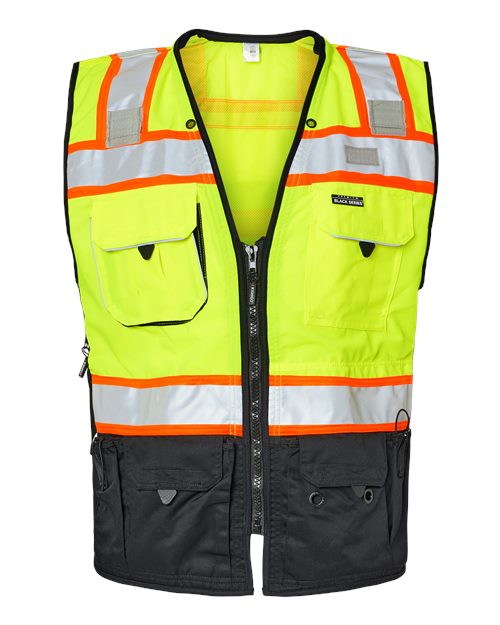 Premium Black Series Class 2 Surveyors Vest