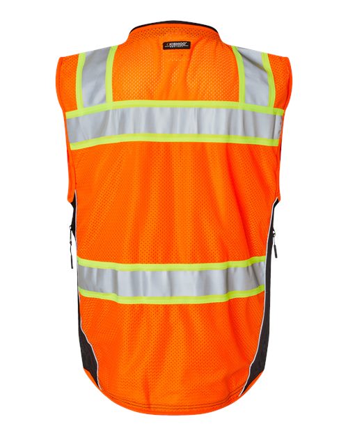 Premium Black Series Class 2 Surveyors Vest - Image 4