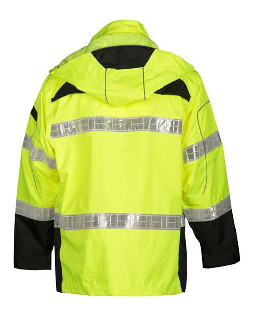 Premium Black Series Class 3 Rainwear Jacket - Image 2
