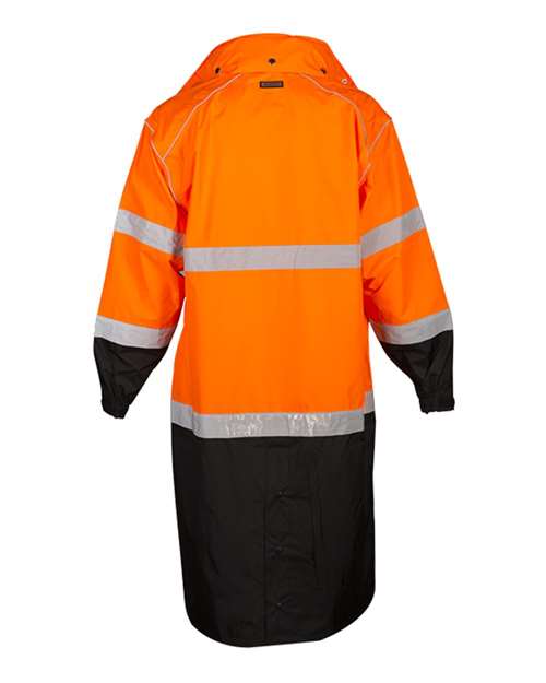 Premium Brilliant Series Class 3 Long Rain Coat - Image 4